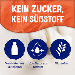Alpro Haferdrink ohne Zucker – Milchalternative auf Haferbasis – Vegan und laktosefrei – Reich an Ballaststoffen, Kalzium und Vitaminen – 8 x 1 L