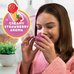 INKEE SURPRISE – Peppa Pig Badebomben für Kinder mit Peppa Pig Überraschungsspielzeug für die Badewanne – Badezusatz für Kinder Mutter und Kind Naty Shop