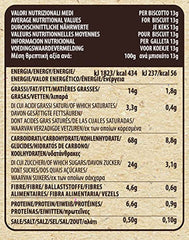 Fursecuri cu ciocolată GO VEGAN cu orez încolțit - Fursecuri vegane - Bogate în calciu - 1 pachet (1 x 250 g)