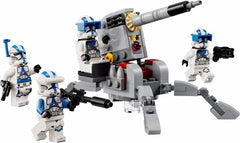 LEGO Star Wars 75345-501st Clone Troopers Battle Pack Set – Sammler Spielzeug mit Einer AV-7-Kanone und 4 Minifiguren – Geschenk für Jungs ab 6 Jahren und Fans von The Clone Wars