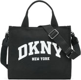 Femei DKNY Hadlee Md Tote Genti Femei Naty Shop Negru/argintiu
