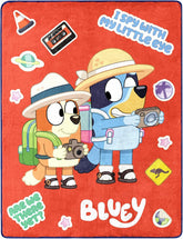 Northwest Bluey Silk Touch Decke, 116,8 x 152,4 cm, Roadtrip Northwest Reisebetten und Decken 46" x 60"