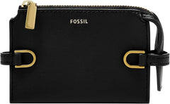 Fossil Womens Kier Tab Clutch Portofel Femei Naty Shop Negru Dimensiuni: 11.8 Cm L X 1.3 Cm W X 8 Cm H