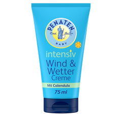 PENATEN Wind & Weather Cream (75 ml), îngrijire a pielii bebelușului cu protecție în vreme rece și umedă, cremă protectoare de îngrijire a bebelușului cu calendula bogată hrănește pielea și formează o barieră protectoare Copii - Baie si Skincare Naty Shop 75 Ml (1 pachet) Vânt Weather Cream