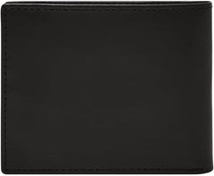 Portofel Fossil pentru bărbați - Derrick RFID piele bifold cu flip ID, ML3681001 - 10.9 cm L x 1.27 cm l x 8.9 cm H Portofel Barbati Naty Shop
