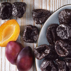 Prune cu sâmburi 200g - Aromate, fructate și dulci în mod natural - Vegane, nesulfurate, fără sâmburi și fără zahăr adăugat - Nutri-Score A (1 x 200g) Produse deshidratate Naty Shop