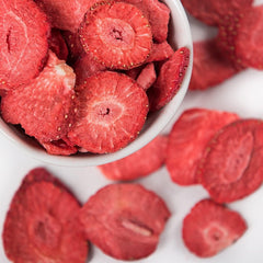 Seba Garden Premium căpșuni liofilizate, căpșuni mediteraneene delicioase, fără OMG și vegane (100 g) Produse deshidratate Magazinul meu