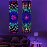 Tapiserie alishomtll pack mandala reactiv boemian vertical Casa - Accesorii si Decoratiuni Naty Shop 2 pachete 120X32.5Cm