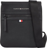 Tommy Hilfiger bărbați ESSENTIAL PU MINI CROSSOVER Crossover Bagaje și echipament de călătorie Naty Shop Negru (negru) O mărime se potrivește tuturor