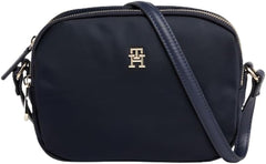 Tommy Hilfiger crossbody sac sac Poppy Crossover sac de umăr Genti Femei Naty Shop Albastru spațial