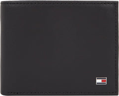 Tommy Hilfiger portofel pentru bărbați Eton Mini Small Portofel Barbati Naty Shop Negru
