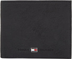 Tommy Hilfiger portofel pentru bărbați Johnson Mini Small Portofel Barbati Naty Shop Negru
