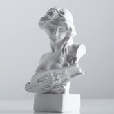 XMGZQ White Aphrodite Statue Sculpture, Resin Greek Mythology Bust Statue, for Coquette Room Decoration, Dark Academia Room Decoration, Bookshelves, Partition, Coffee Table Centrepiece Statuete si sculpturi Naty Shop Alb