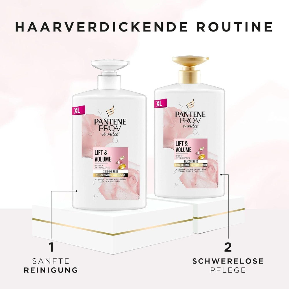 Pantene Pro-V Miracles Lift'N'Volume, XXL, 1 Liter Naty Shop Dusche & Bad