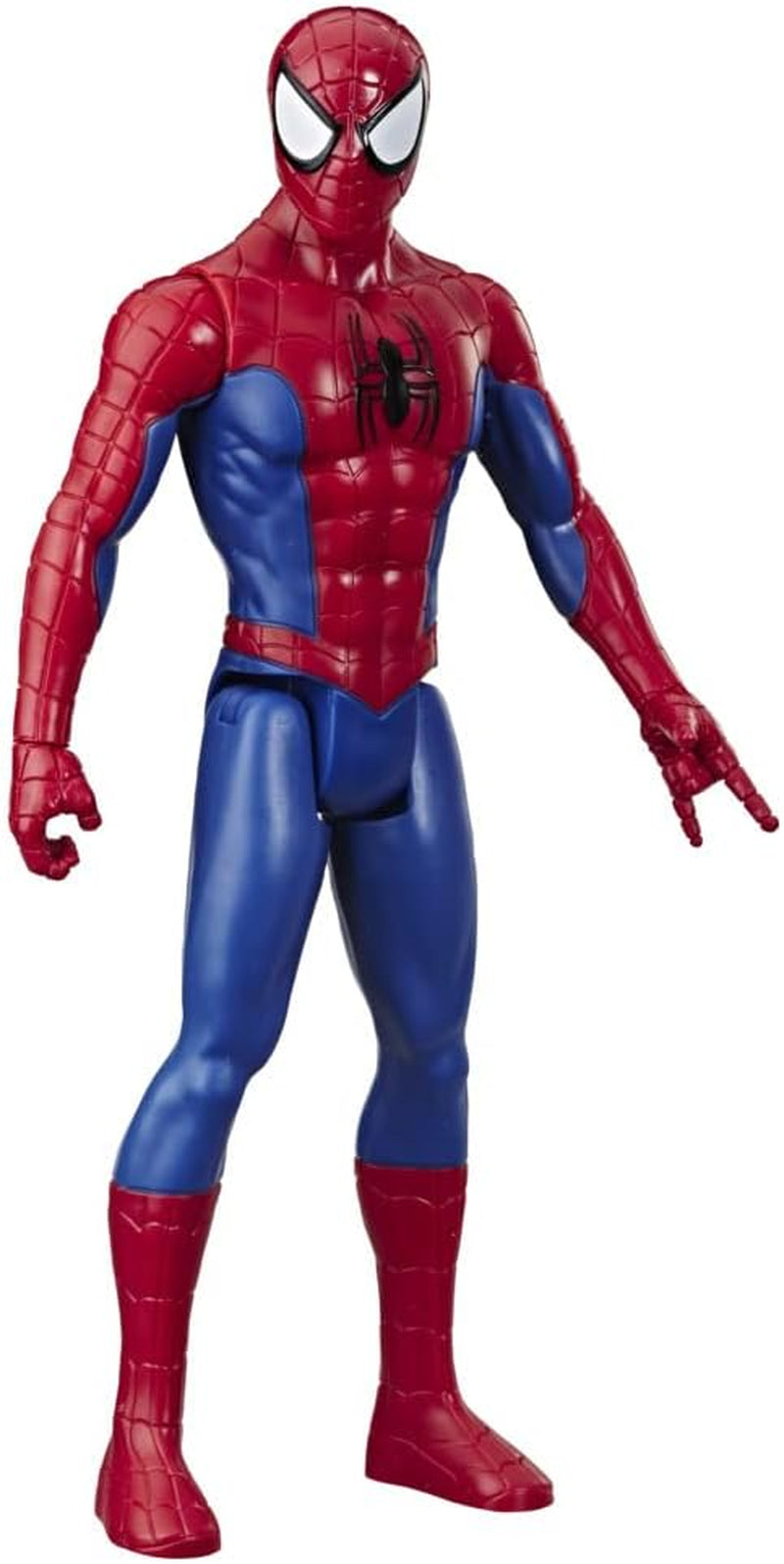 Marvel Titan Hero Series Spider-Man-Actionfigur, 30 cm großer Superheld mit beweglichen Gliedmaßen, kompatibel mit anderen Spider-Man-Spielzeugen für Kinder ab 5 Jahren. Actionfiguren Naty Shop