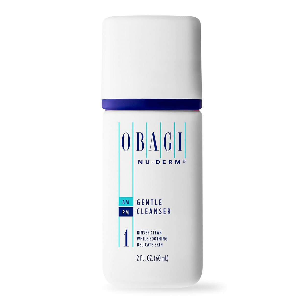 OBAGI Nu-Derm, sanfter Gesichtsreiniger für normale oder trockene Haut Kosmetik und Schönheit Naty Shop 60 ml