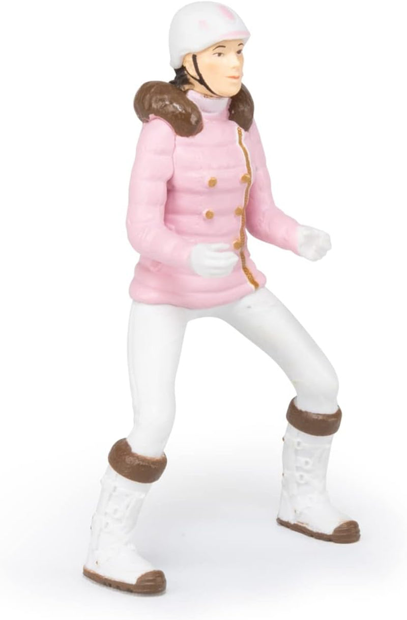 PAPO - Pferdefigur - Rider Fashion Winter, Leidenschaft fürs Reiten, Spielzeug für Kinder ab 3 Jahren. Naty Shop Actionfiguren