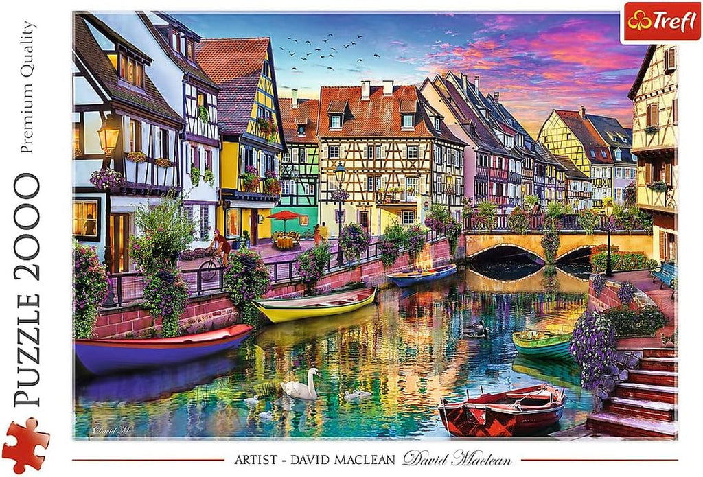 Trefl 27118 Puzzle, Colmar, Franța, 2000 piese, Pentru copii cu vârsta de peste 12 ani Puzzle Naty Shop
