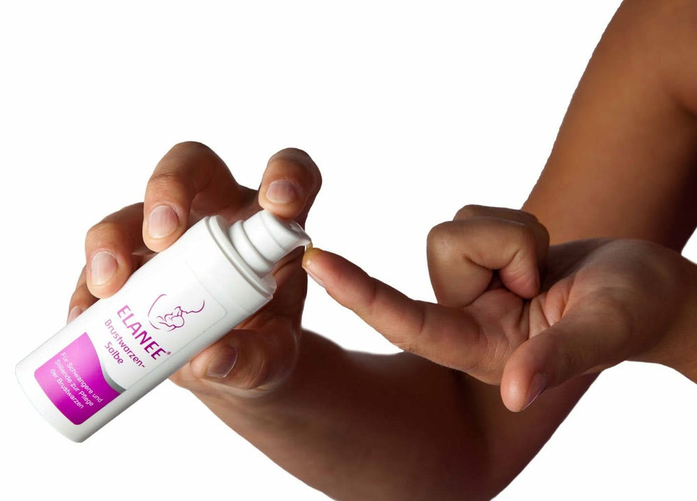 ELANEE Brustwarzensalbe Im Spender (30 Ml) - Pflegt Rissige Und Wunde Brustwarzen Vor Allem Während Der Stillzeit (402-00) Zubehör Lebensmittel und Stillen Bebe Naty Shop