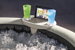 28520 Suport pentru obiecte pentru spa cu lumină și 28004 Set de curățare PureSPA