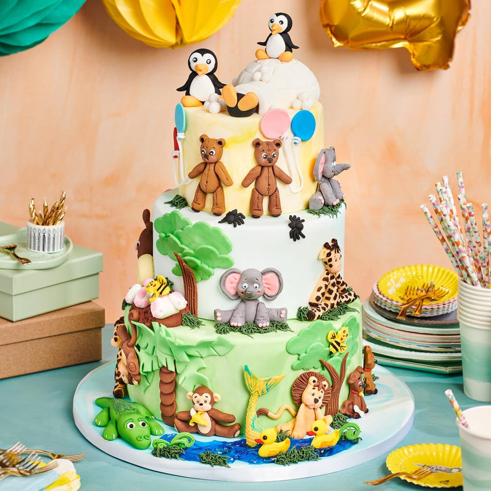 Pastă de zahăr galbenă Funcakes, 250 g