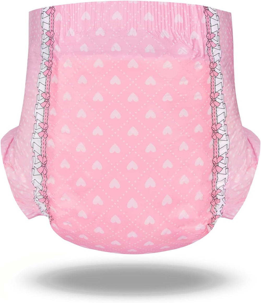 Scutece imprimate pentru adulți, 5500-5800 ml, pachet de 2 - Blushing Baby (M)