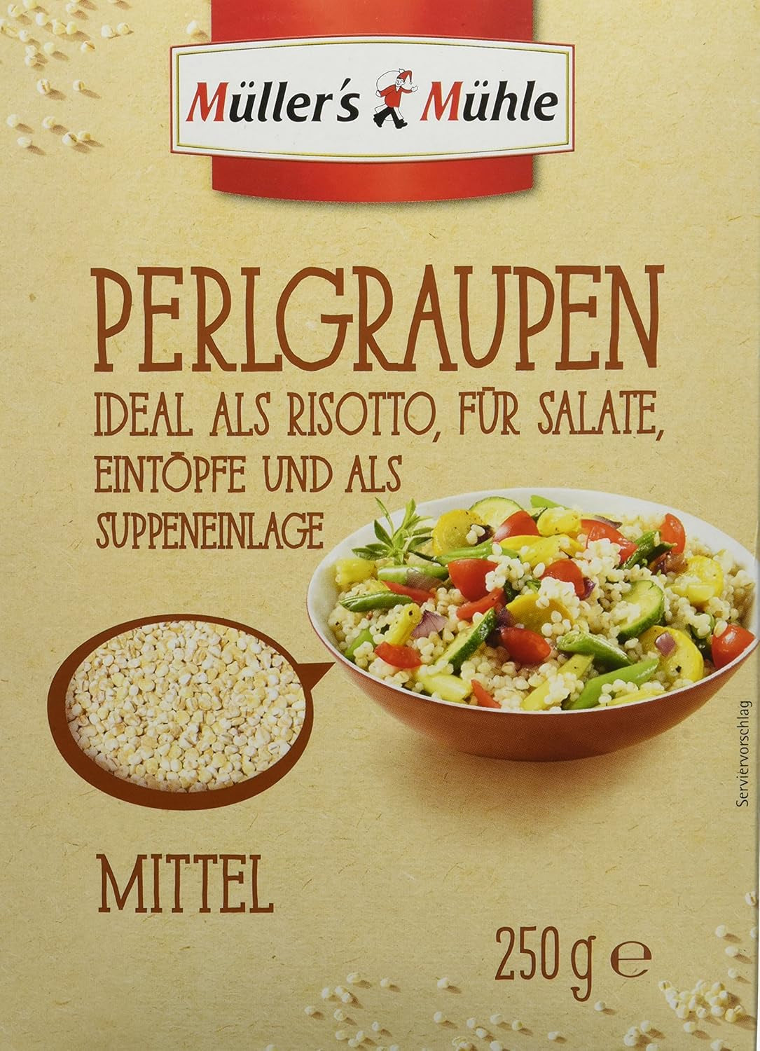 Orz perlat Müller's Mühle, 250g (pachet de 5)