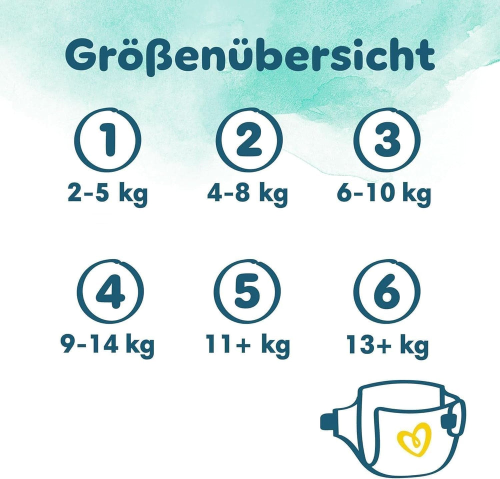 Babywindelset Pampers Harmonie Größe 5 (11-16 kg), 304-teilig Mutter und Kind Naty Shop
