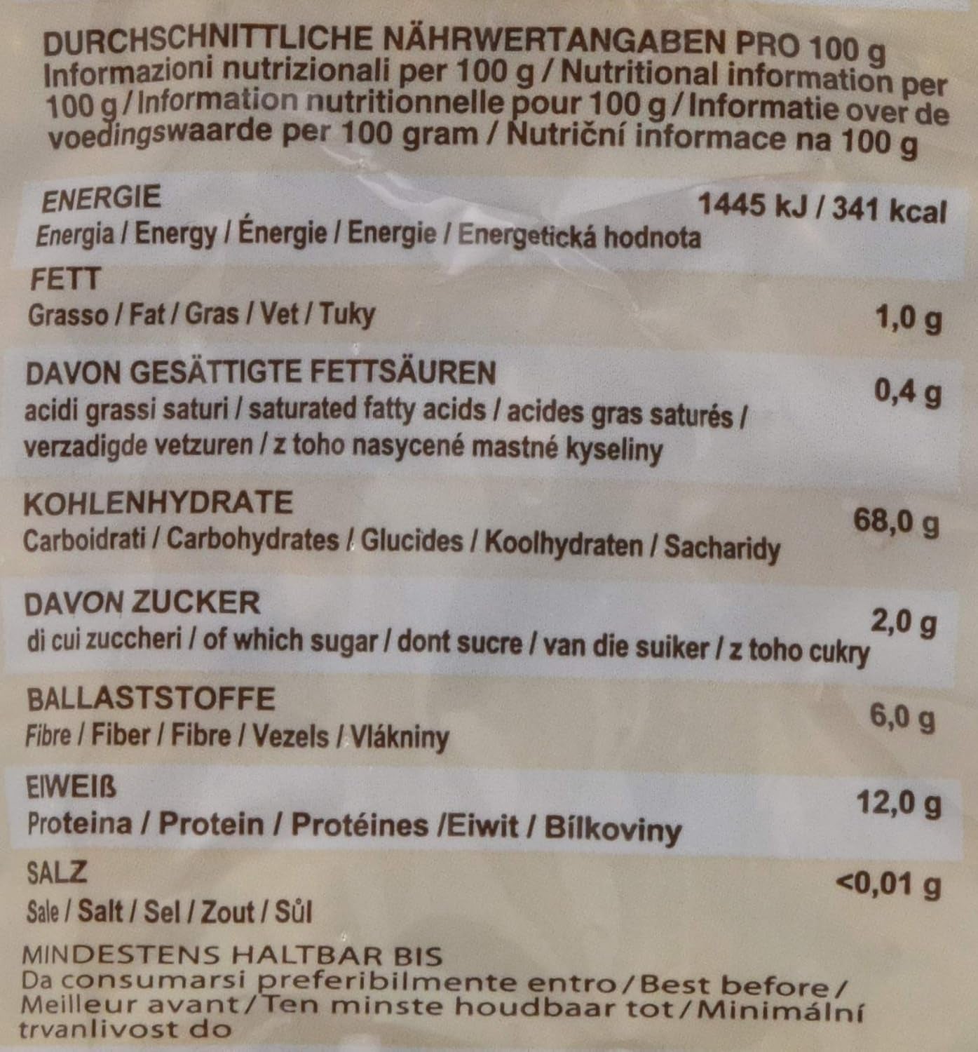 Paste spiralate din cereale integrale, 500 g