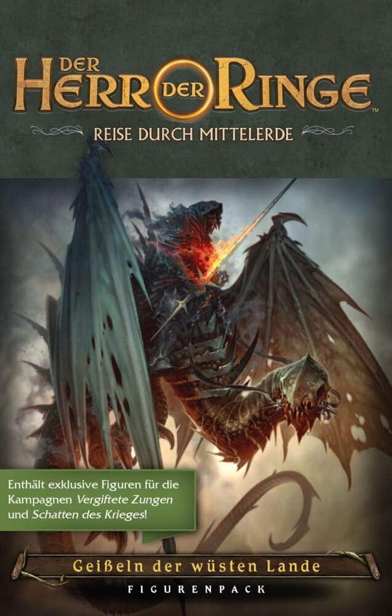 Fantasy Flight Games, Der Herr der Ringe: Reisen nach Mittelerde, Grundset, Expertenspiel, Dungeon Crawler, 1-5 Spieler, ab 14 Jahren, 60+ Minuten, Deutsch, Mehrfarbig.
