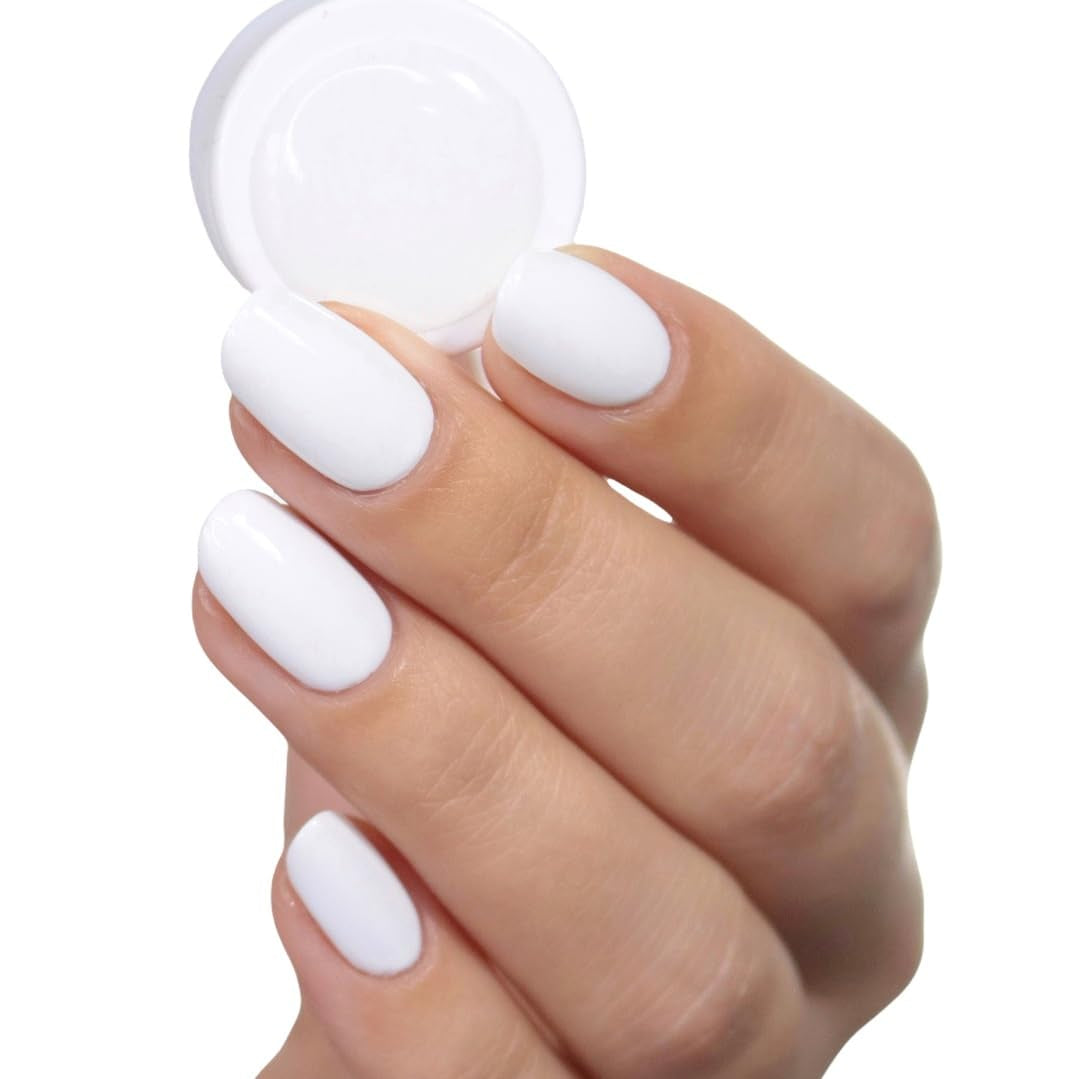 Oja UV alessandro Striplac White Honeymoon – Delicată și de lungă durată – Îndepărtare ușoară datorită tehnologiei de îndepărtare – Vegană și fără cruzime – 8 ml