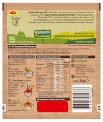 MAGGI Fix für Spaghetti Bolognese, Würzmischung, 100% natürliche Zutaten, für 3 Portionen, 1er Pack (1 x 36g Packung)