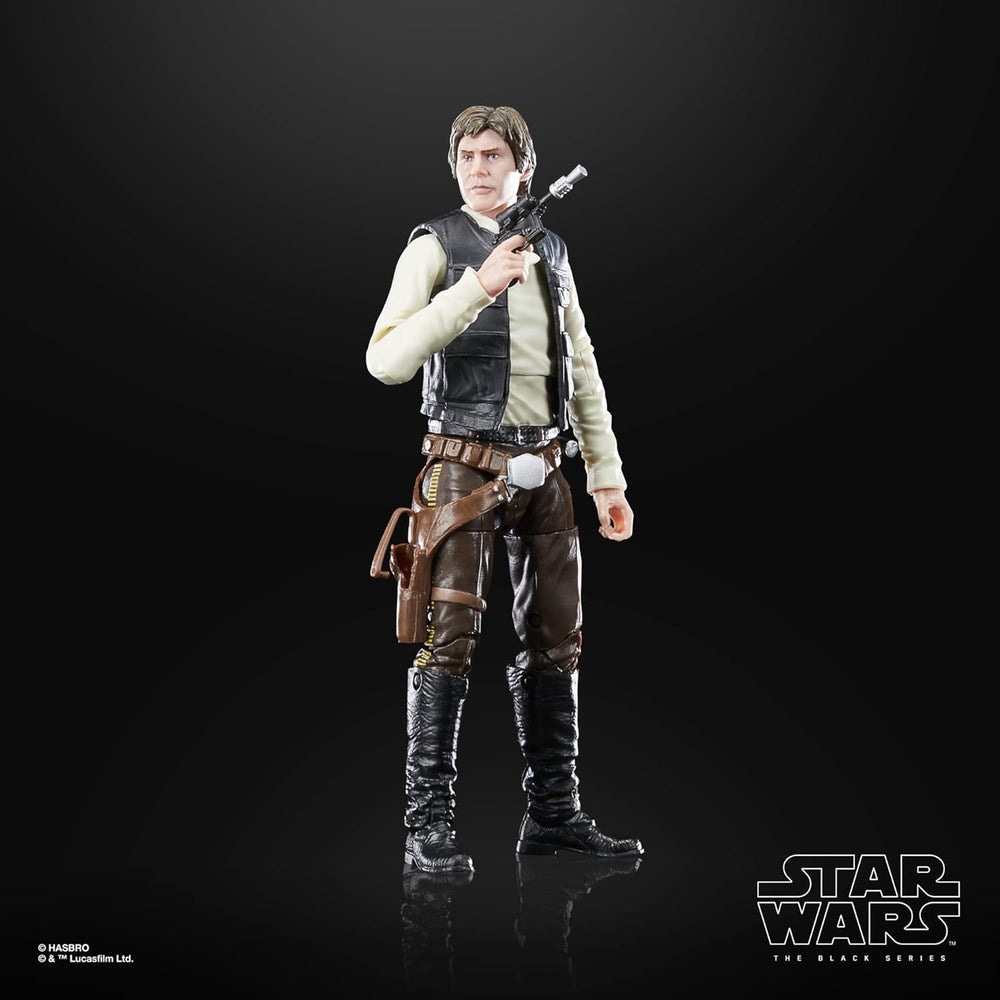 Star Wars Black Series Han Solo, 15 cm große Actionfigur Zu Wars: Die Rückkehr des Jedi-Ritters Actionfiguren Naty Shop