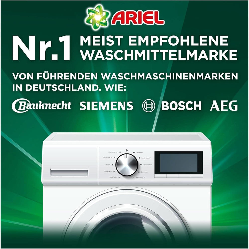 Waschmittel Ariel PODS All-In-1, 104 Pads, farbiges Waschmittel, helle Reinigung Naty Shop Waschmittel