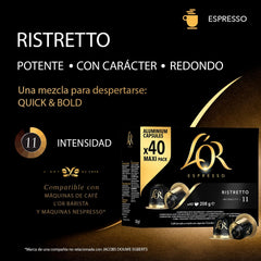 kapseln aus Aluminium, Ristretto, Intensität 11, 40 Stück, 208 g