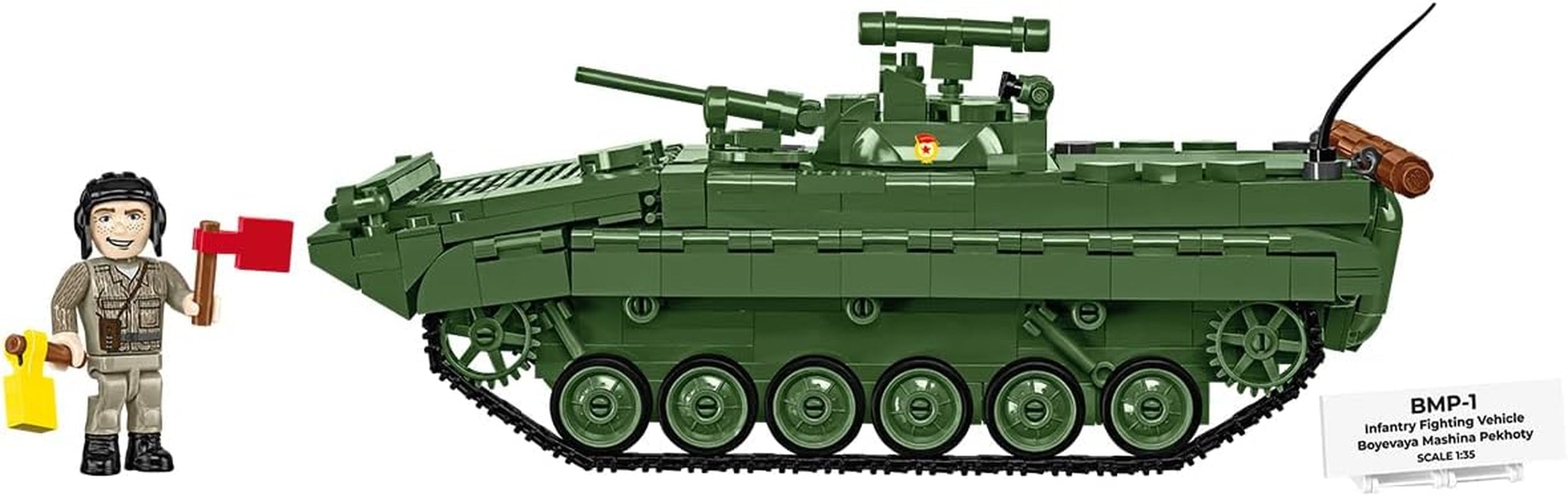 BMP-1 (Boyevaya Mashina Pekhoty 2 in 1 DDR/RUS), grün