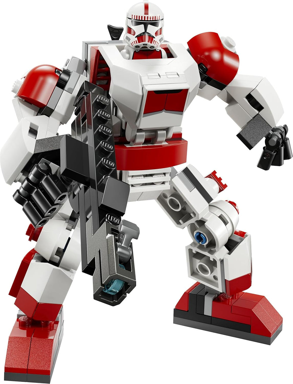 LEGO Star Wars 75448 Klon-Schocktruppen Mech - Bewege­liche Actionfigur mit Blastergewehr & Minifigur - Modellbau für Kinder - Geschenk für Jungen ab 6 Jahren & Star-Wars-Fans