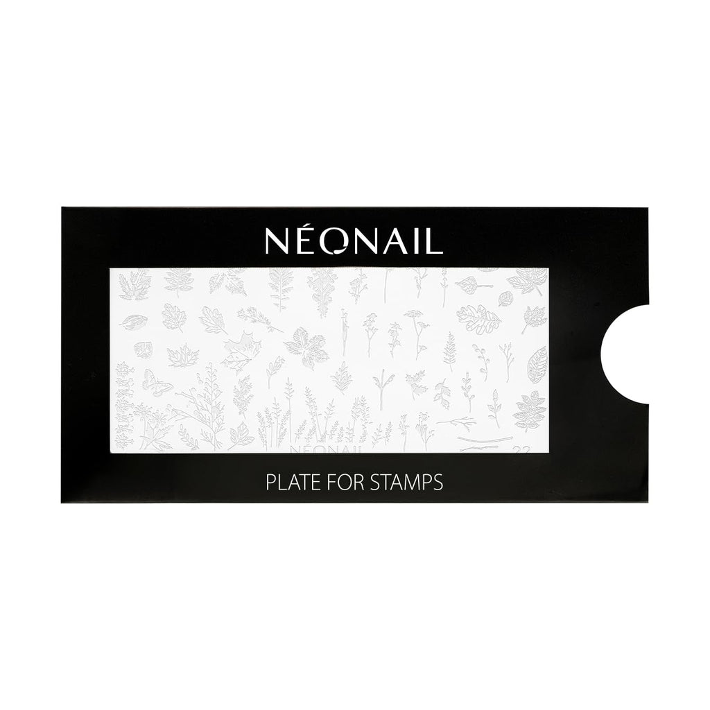 NÉONAIL Nagel Stempel Mit Schaber - Nägel Selber Machen - Nail Art Stamper - Nageldesign Für Nagel Schablone - French Nails Stempel - Silikon Nagelstempel