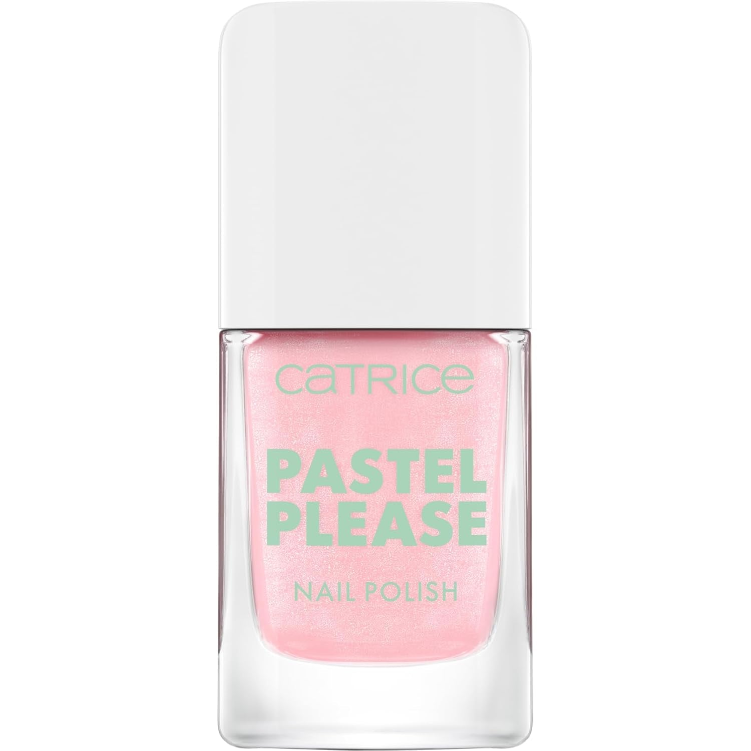 Oja Catrice Pastel Please 040 Mint Breeze, ojă strălucitoare verde deschis, colorată intens, foarte pigmentată, vegană, 10,5 ml