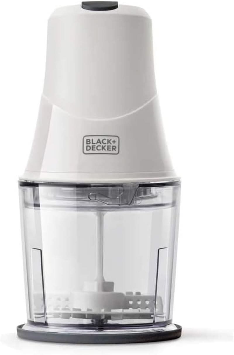 Black+Decker BXFPA1200E - Küchenmaschine 1.200W, Behälter 1.5L, 2 Geschwindigkeiten/Turbo-Funktion, +8 Zubehörteile, Anti-Fingerprint-Edelstahloberflächen, Klingen Und Scheiben Aus Edelstahl; Bpa-freie Mutter und Kind Naty Shop 260W 260W