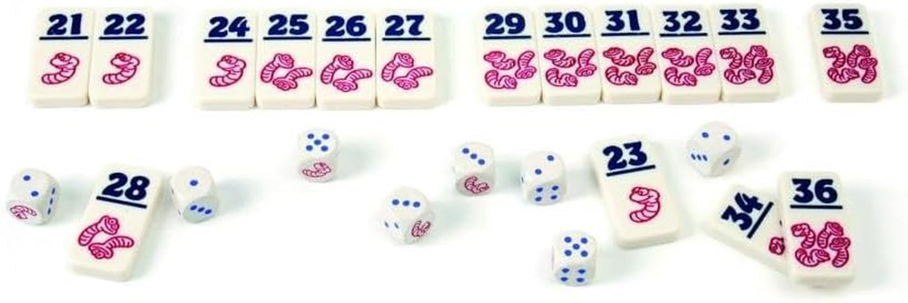 Zoch 601125200 – Heckmeck am Bratwurmeck – das turbulente Würfelspiel im beliebten Hühnerrahmen für kluge Vögel, die den Bratwurmeck-Wurm gerochen haben, ab 8 Jahren