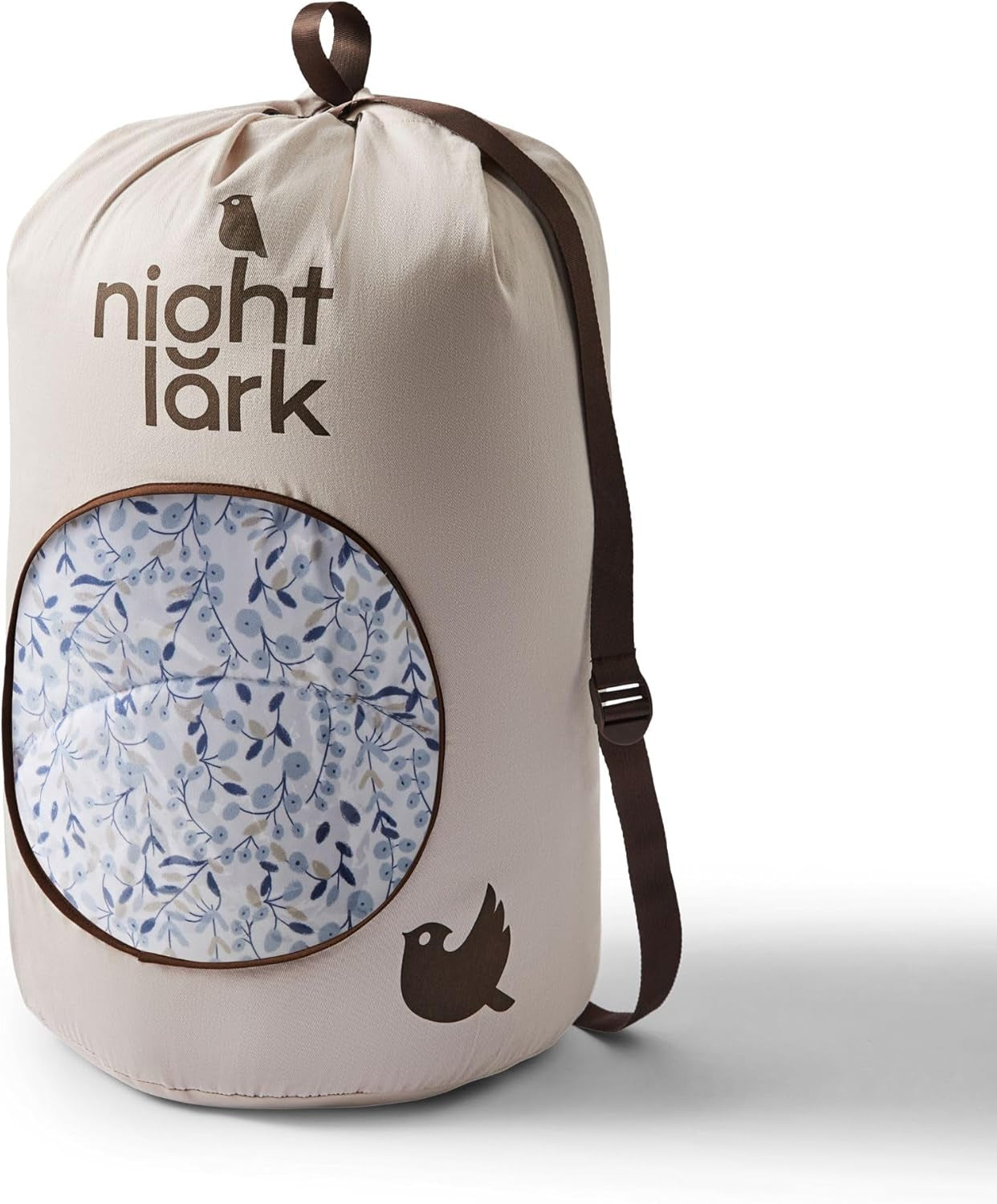 Night Lark Coverless Duvet Super King 6 Tog Spring Summer - Blue Garden Cuvertură super moale, confortabilă și ușoară, lavabilă la mașină și uscare rapidă, set de perne All-In-One, reversibil Plapumi si pilote Naty Shop