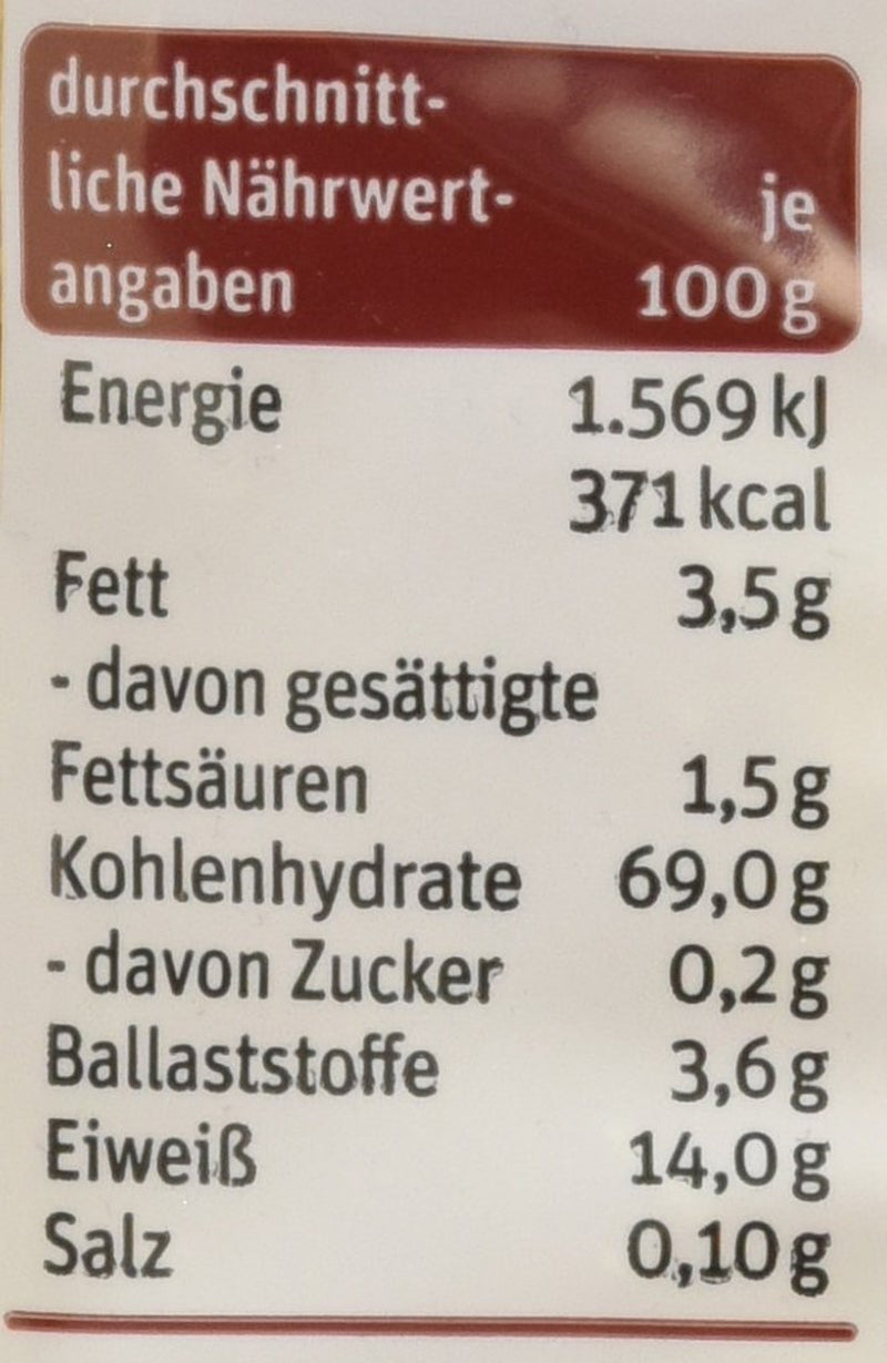 tegut... Fir de tăiței din ou, pachet de 6 (6 x 250 g)