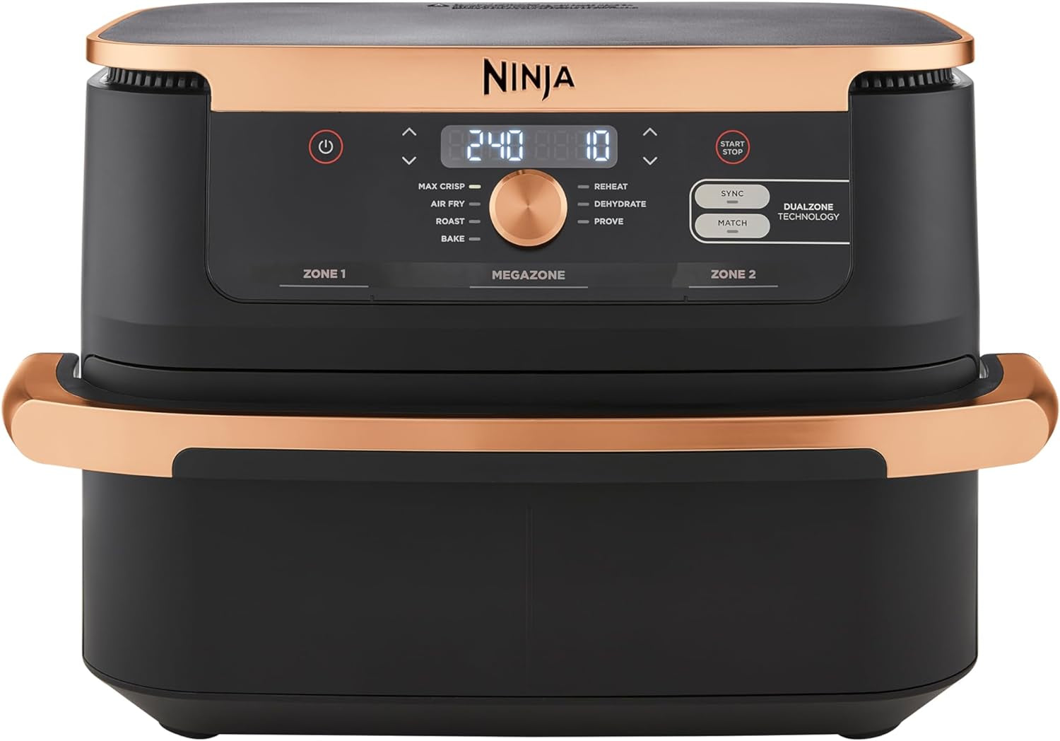 Ninja Foodi Flexdrawer Dual Zone Air Fryer, AF500EUCP Appliances Naty Shop Standardtitel