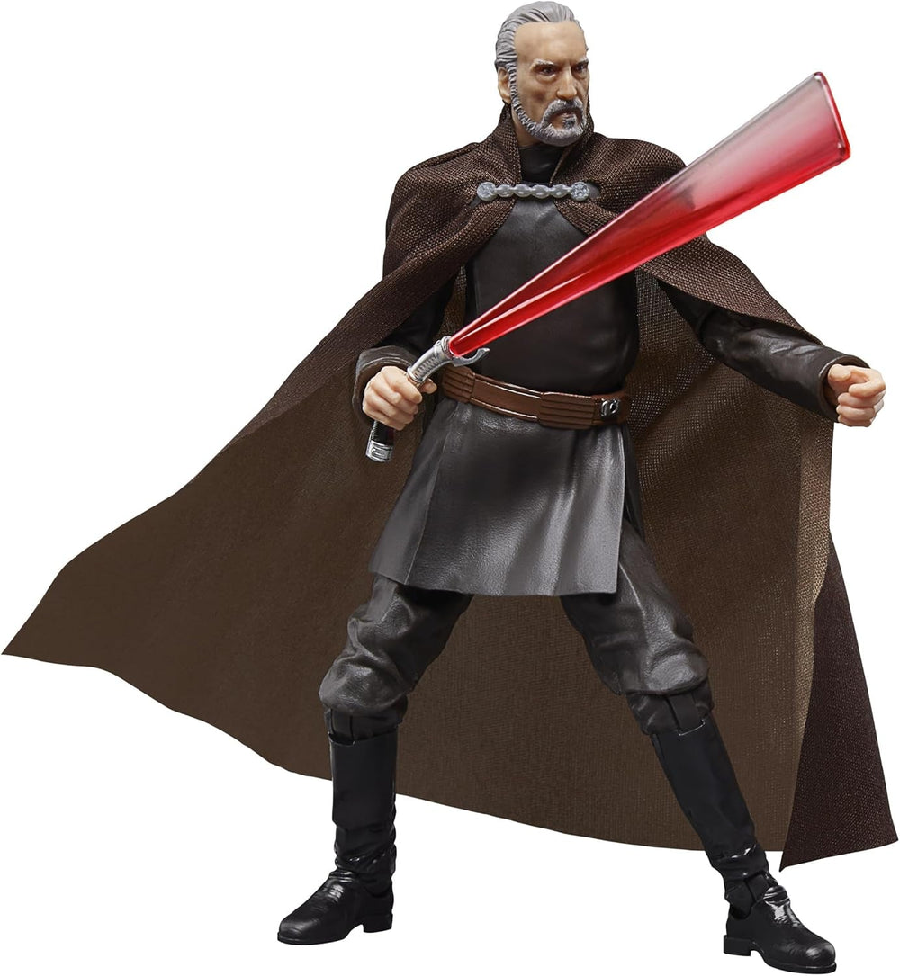 Star Wars The Black Series Count Dooku, Star Wars: Die Rache der Sith 20 Jahre Sammler-Actionfigur (15 cm) Actionfiguren Naty Shop