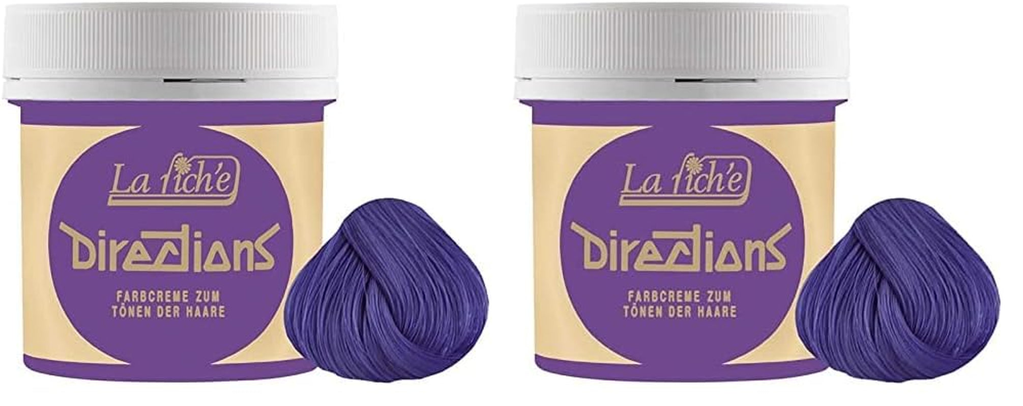 La Riché Garoafa roz, 1 pachet (100 ml) Vopsea pentru par Naty Shop Violet 100 Ml (pachet de 2)