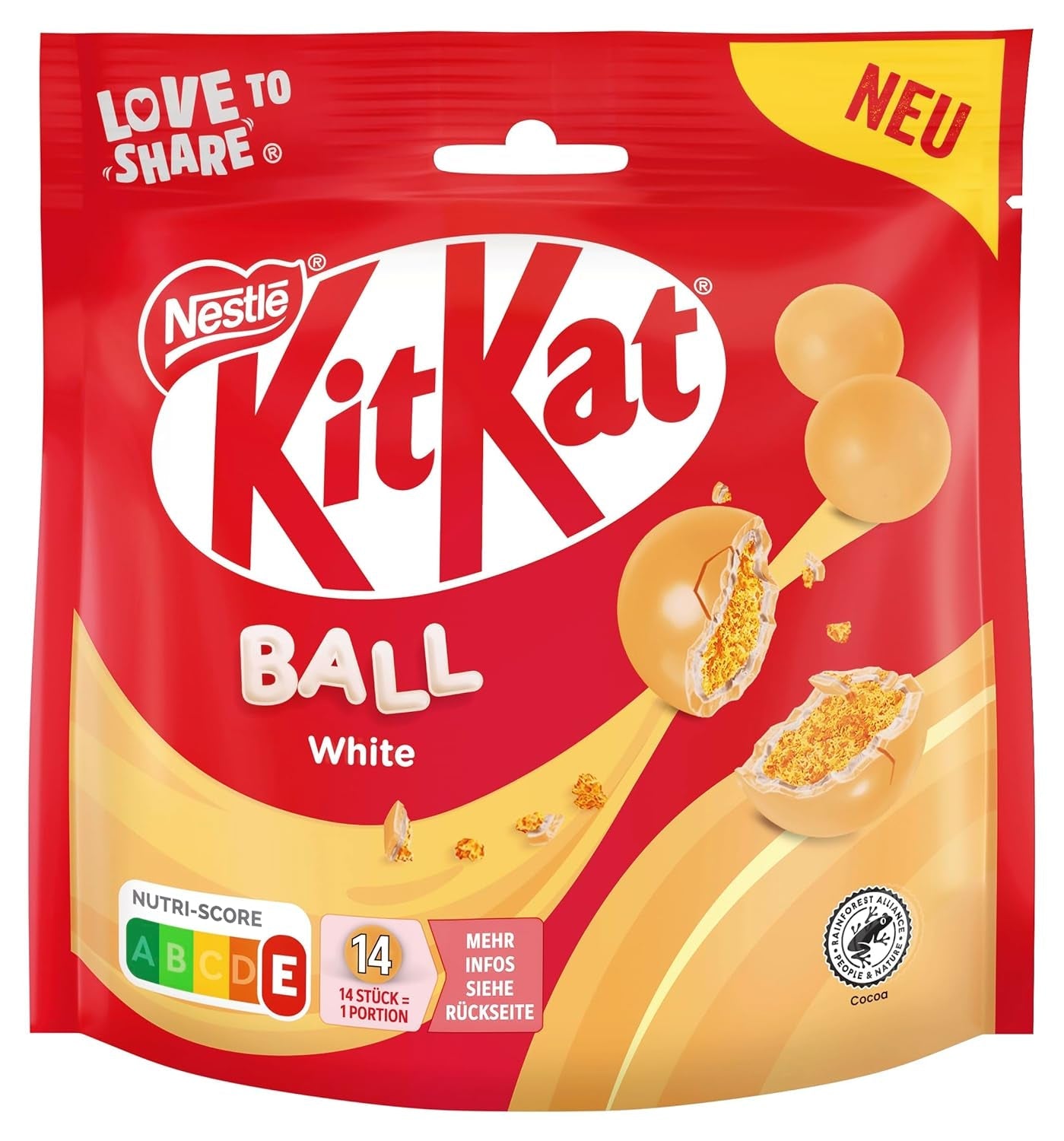 Pachet de bile Nestlé cu lapte, alb, caramel Lion (3 x 130g)
