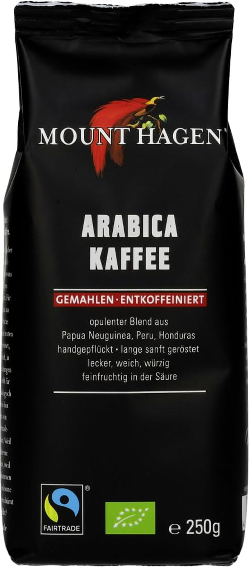 Bio FT Naturland gerösteter Arabica-Kaffee, ganze Bohnen, entkoffeiniert, 250 g Naty Shop Coffee 1,5 kg geschmacksneutral