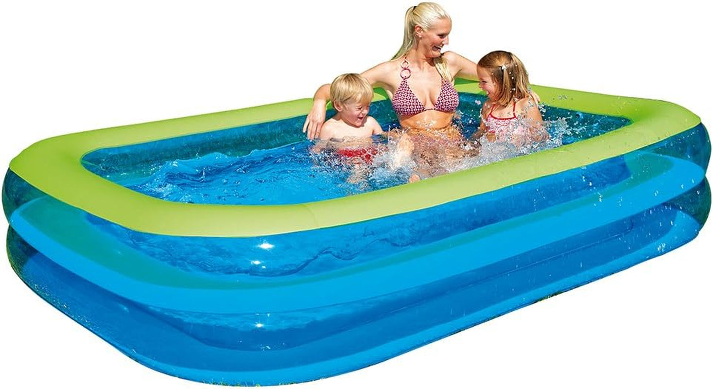 Piscină familială Negru/Apă de scurgere/Roșu