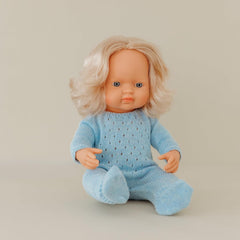 Miniland Babypuppe europäisches Mädchen 38cm-31052